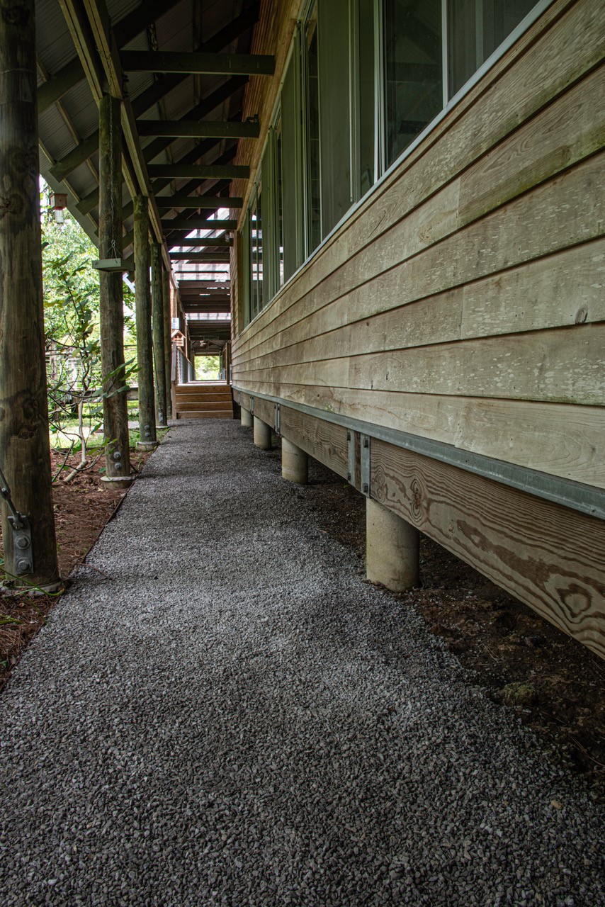 walkway by admin building