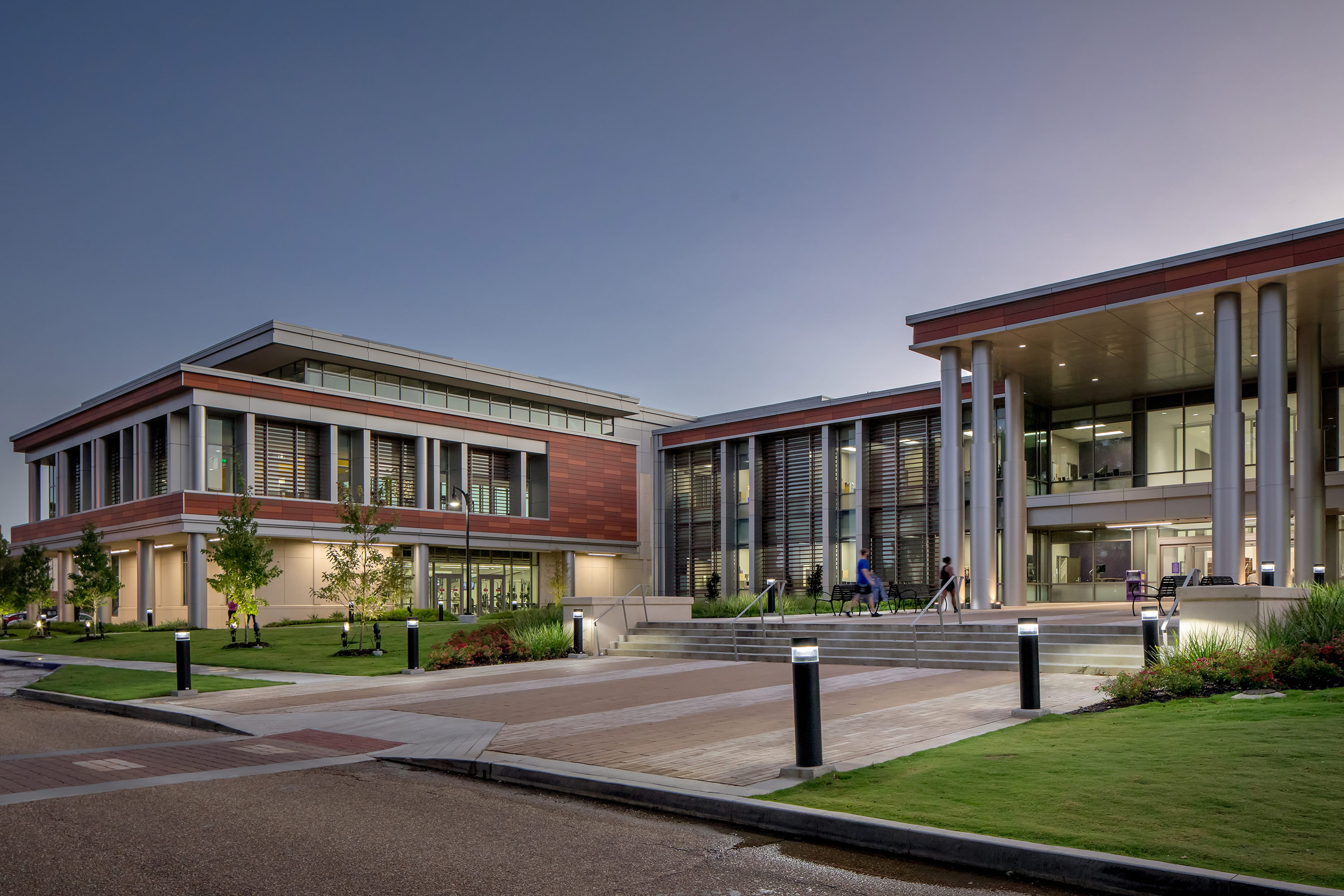 Front entrance of our student recreation center